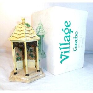 Department 56 Gazebo Heritage Snow Christmas Village Accessory 52652 Park